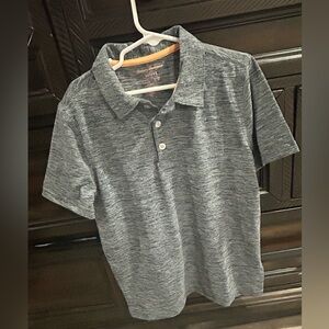 Tommy Bahama Boys Size M 7/8 Gray Short sleeve Polo Shirt $10